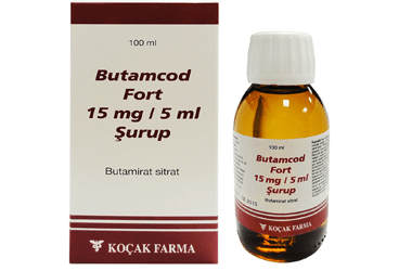 BUTAMCOD FORT 15 MG/5 ML SURUP 100 ML